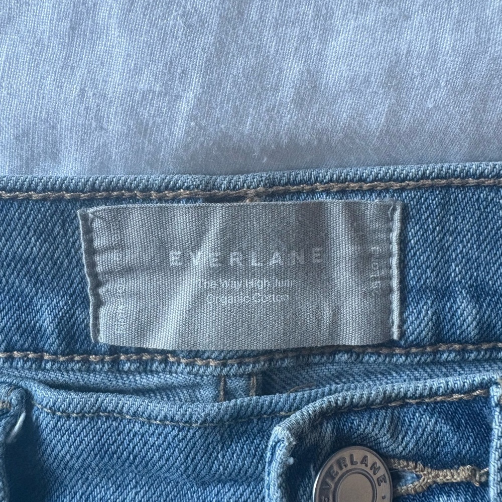 Everlane Light Blue Denim Pants - Picture 4 of 4
